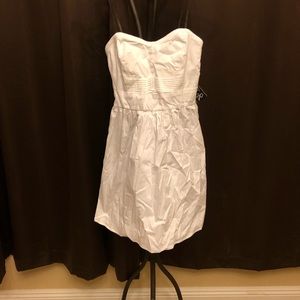 White dress w buttons